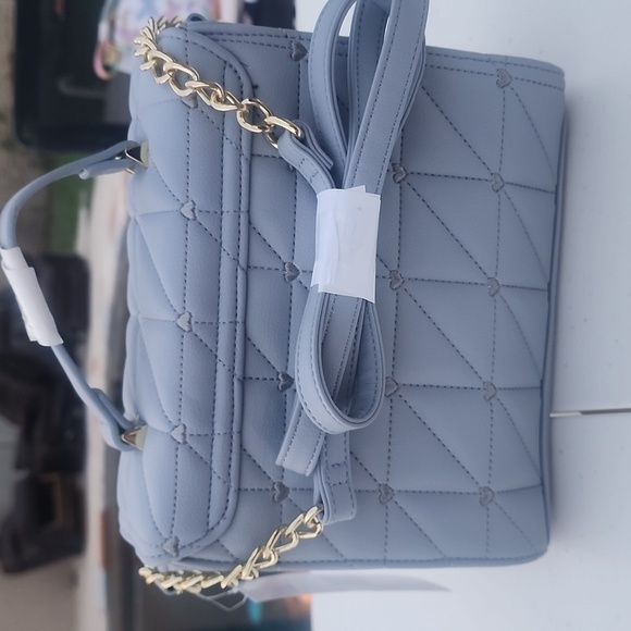 BETSEY JOHNSON LUV BETSEY PURPLE CROSSBODY - Picture 5 of 8